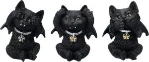 Figuren Shop GmbH Fantasy-Figur Vampir-Katzenfiguren -