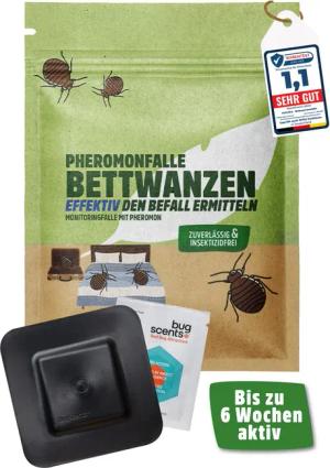 Futura-Shop Insektenfalle Profi Bettwanzenfalle mit Lockstoff,