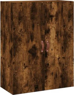 vidaXL Hängeschrank Wandschrank Räuchereiche 69,5x34x90 cm