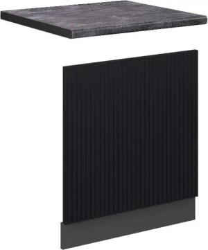 Vicco Frontblende Fame-Line, Schwarz gestreift/Anthrazit, 60