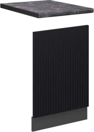 Vicco Frontblende Fame-Line, Schwarz gestreift/Anthrazit, 45