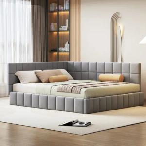 STILVORA Schlafsofa Polsterbett 160×200cm Daybett Jugendbett