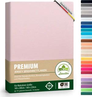 leevitex® Spannbettlaken Premium Spannbettlaken Elasthan, Gummizug: