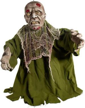 Horror-Shop Dekoobjekt Verrotteter Zombie Groundbreaker mit