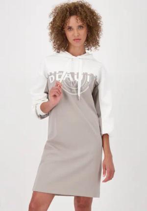 Monari Minikleid Kleid Colorblock Sweat mit