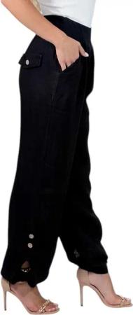 Mississhop Leinenhose 100 % Leinen Sommerhose,