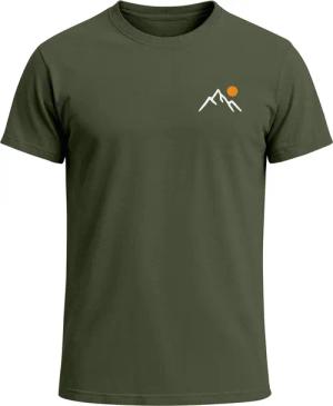 Neverless Print-Shirt Herren T-Shirt mit Bergmotiv,