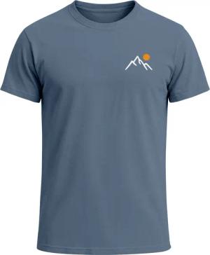 Neverless Print-Shirt Herren T-Shirt mit Bergmotiv,