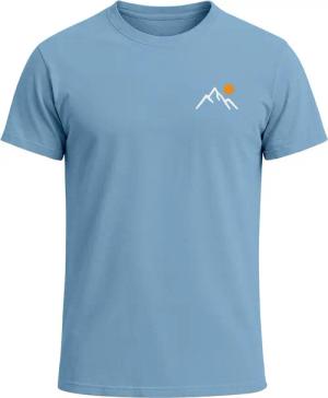 Neverless Print-Shirt Herren T-Shirt mit Bergmotiv,
