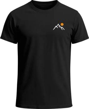 Neverless Print-Shirt Herren T-Shirt mit Bergmotiv,