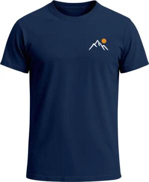 Neverless Print-Shirt Herren T-Shirt mit Bergmotiv,