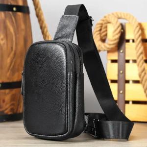 YUBRO-STUDIO Messenger Bag Herren Leder Umhängetasche