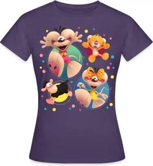 Spreadshirt T-Shirt Diddl Wollywell Diddlina Pimboli