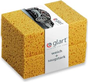 Glart Schwamm 44WSN 2er Set Natur-Waschschwämme