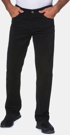JP1880 Chinohose Twillhose Superblack-Färbung Komfortbund