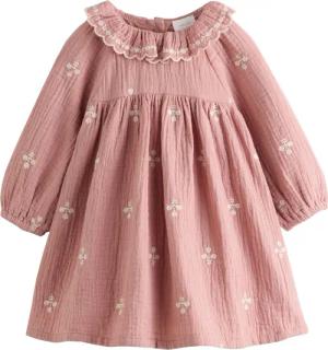 Next Blusenkleid Baby Langärmeliges Kleid mit