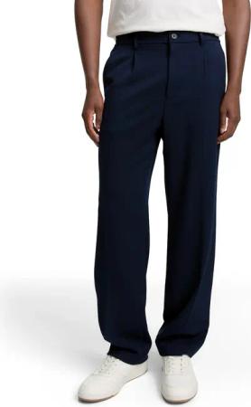 TOM TAILOR Denim Chinohose, mit Bügelfalte