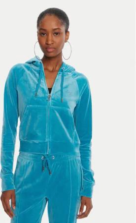 Juicy Couture Sweatshirt Madison JCWA122001 Blau Slim Fit