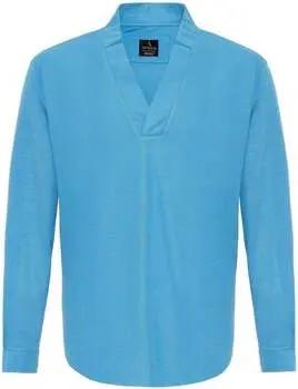 Antioch Hemdbluse Shirt V-Neck Long Sleeve Shirt