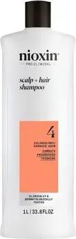 Nioxin Shampoo System 4 – Shampoo – Gefärbtes Und Geschädigtes Haar Mit Fortge