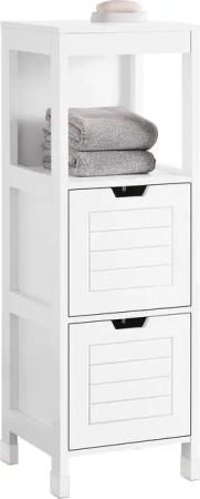SoBuy Midischrank FRG127 Badkommode Kommode Badezimmerschrank