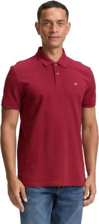 TOM TAILOR Poloshirt mit farblich hervorgehobener