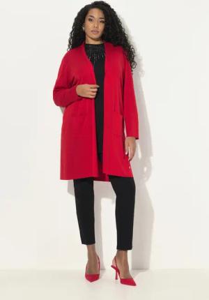 Ulla Popken Langjacke Strickjacke lange offene