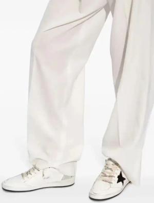 Golden Goose Low-Top Sneaker - Ball Star Leather Sneakers - Gr. 37 (EU) - in Weiß - für Damen