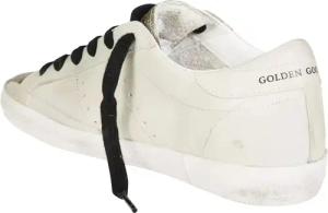 Golden Goose Low-Top Sneaker - Superstar Leather Upper Glitter Sneakers - Gr. 38 (EU) - in Weiß - für Damen