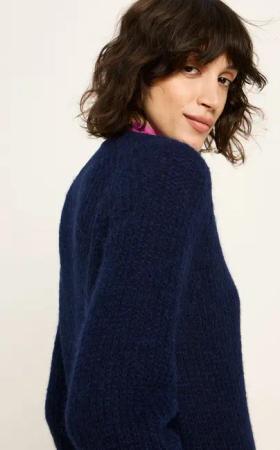 Pullover mit V-Ausschnitt