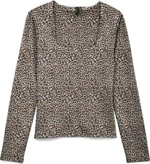 Vero Moda Bluse Million 10334613 Beige Regular Fit