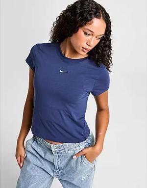 Nike Essential Sportswear Chill Knit T-Shirt Damen - Damen, Blau