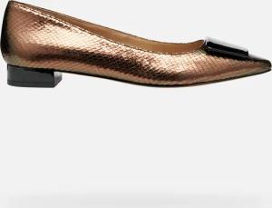 GEOX Schuhe Giselda15 Dame Dunkelbraun/schwarz