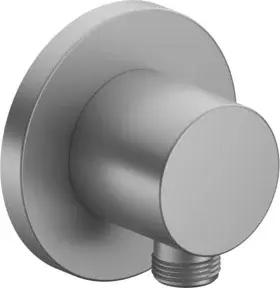 Keuco Schlauchanschluss IXMO aluminium-finish, Rosette rund