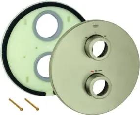 Grohe Rosette 47810 nickel gebürstet