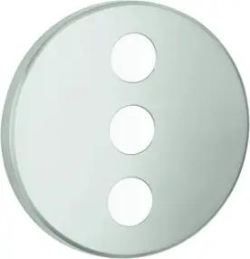 Grohe Rosette 48366 rund für SmartControl supersteel