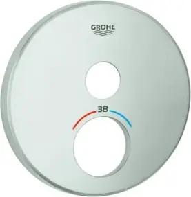 Grohe Rosette 49030 rund für SmartControl supersteel