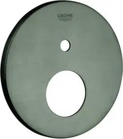 Grohe Rosette 48429 rund für EHM-FMS mit 2-Wege Umst. hard graphite gebürstet