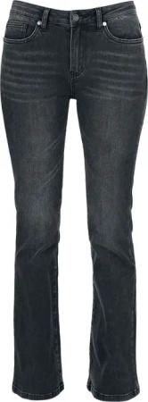 Black Premium by EMP Jeans - Grace - Dunkelgraue Jeans mit Schlag - W27L30 bis W34L32 - für Damen - Größe W34L32 - grau