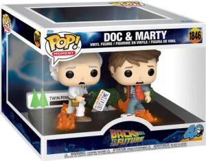 Zurück in die Zukunft - Doc & Marty (Pop! Moment) Vinyl Figur 1846 - Funko Pop! Figur - Funko Shop Deutschland - Lizenzierter Fanartikel