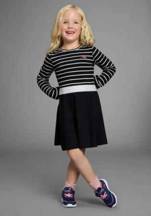 KangaROOS Jerseykleid Ringelkleid für kleine Mädchen