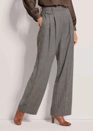 MADELEINE Bundfaltenhose Bundfalten-Hose