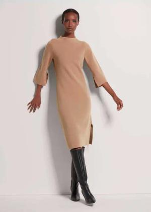 MADELEINE Strickkleid Strickkleid mit Good Cashmere