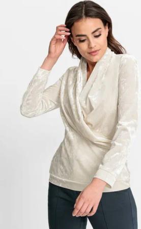 heine T-Shirt Samt-Shirt