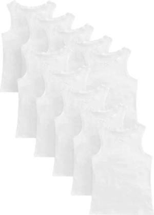 Next Trägertop Trägertops mit Spitzenbesatz, 10er-Pack