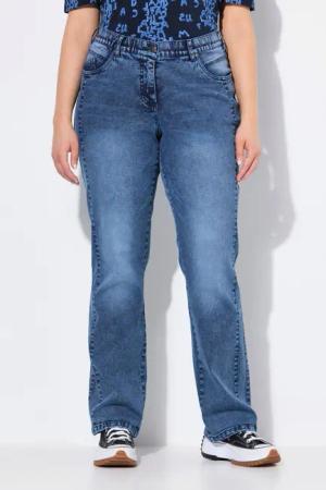 Ulla Popken 5-Pocket-Jeans Jeans Mandy Ziernähte