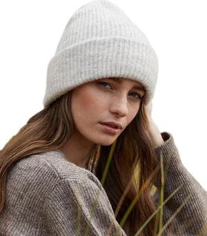 Beechfield® Beanie Bequeme Damen Strickmütze /