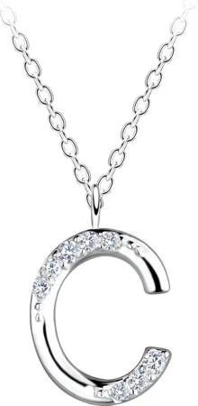 ALEXANDER YORK Kette mit Anhänger C,
