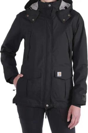 Carhartt Parka Carhartt Jacke Shoreline Schwarz