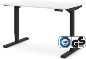 ASSMANN Büromöbel Schreibtisch Y-LINE (120x80cm Schwarz